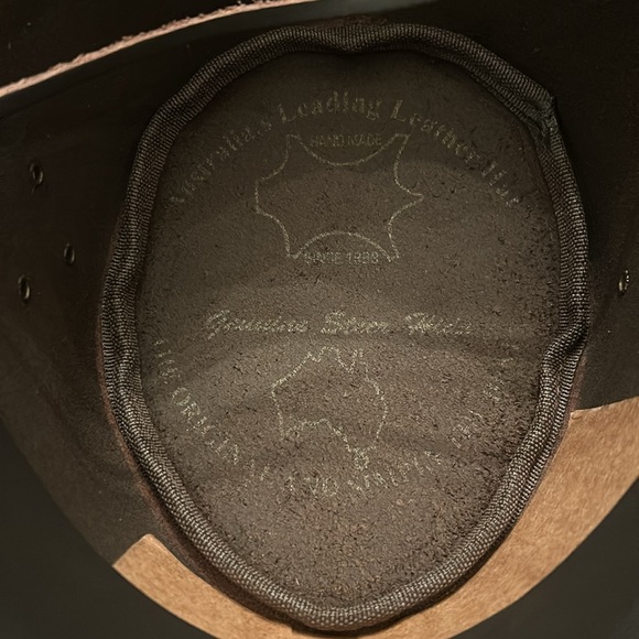 Adult Men’s or Women’s Hat X-Large Leather - Picture 4 of 10